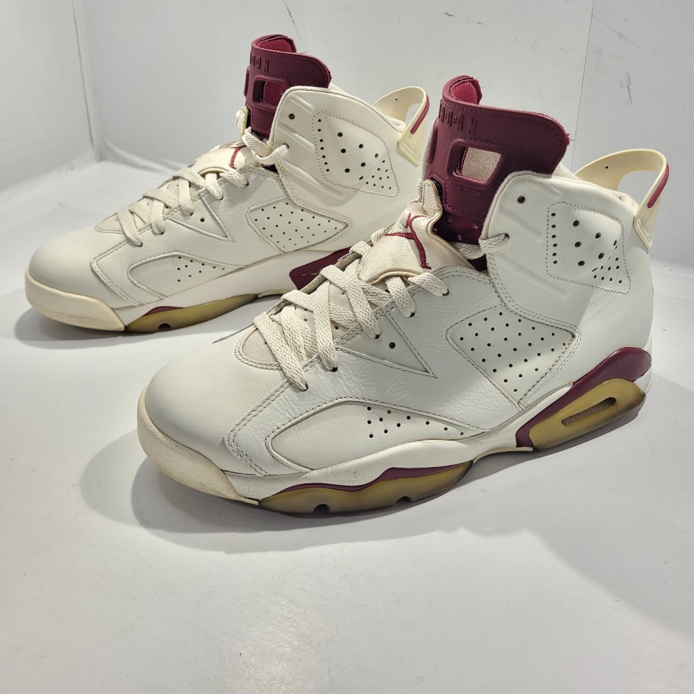NIKE AIR JORDAN RETRO MAROON SAIL OG 2015 MEN'S SNEAKER SIZE 10.5 [384664-116]